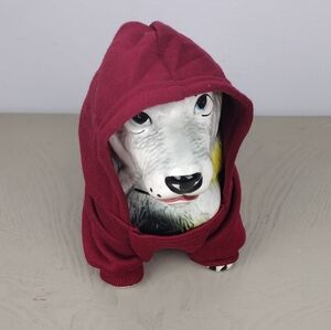 NWOT Red Hoodie XS Dog